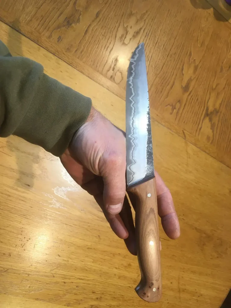 couteau lame forge valais