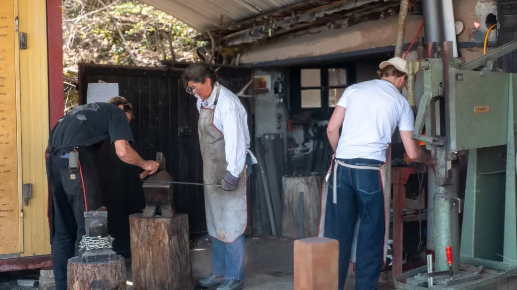 créer son couteau fer forgé
