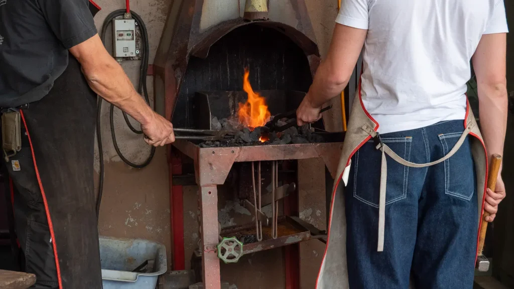stage de forge créer son couteau