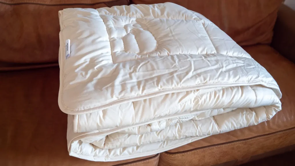 duvet laine de mouton bio valais