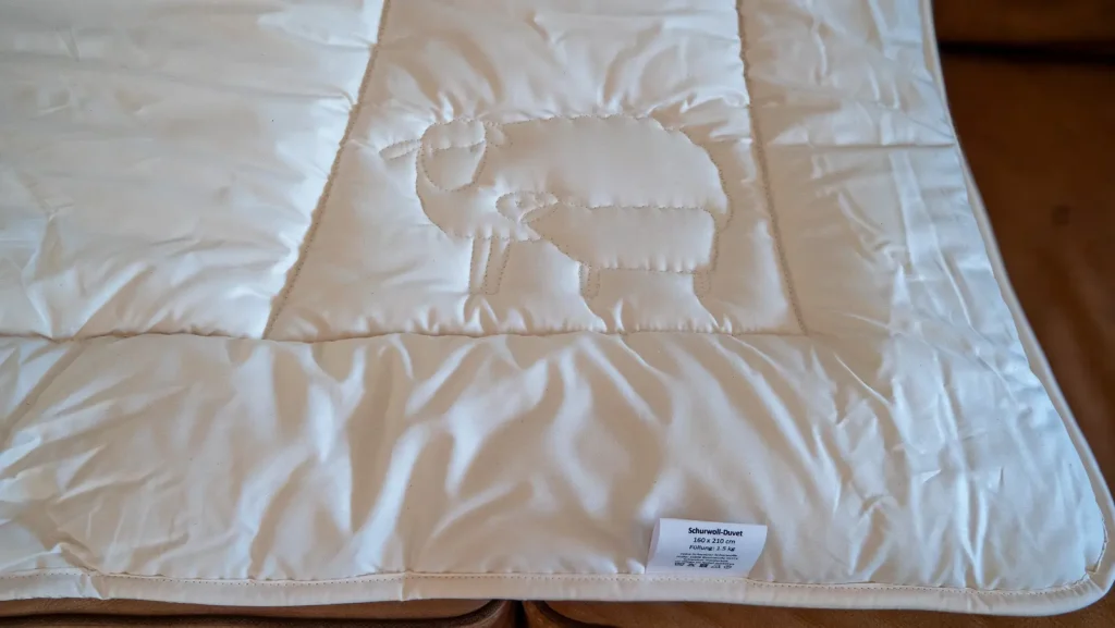 duvet artisanal laine de moutons du valais