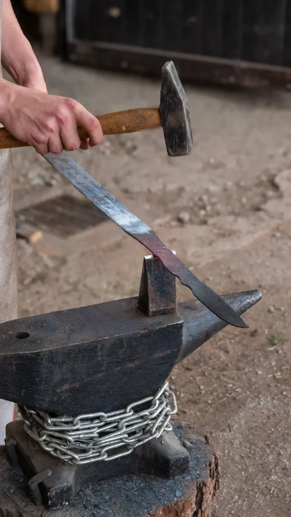 atelier forge fabriquer son couteau