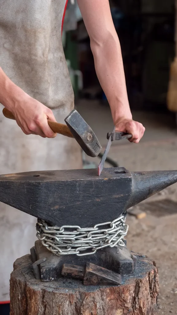 stage de forge fabriquer son couteau en valais