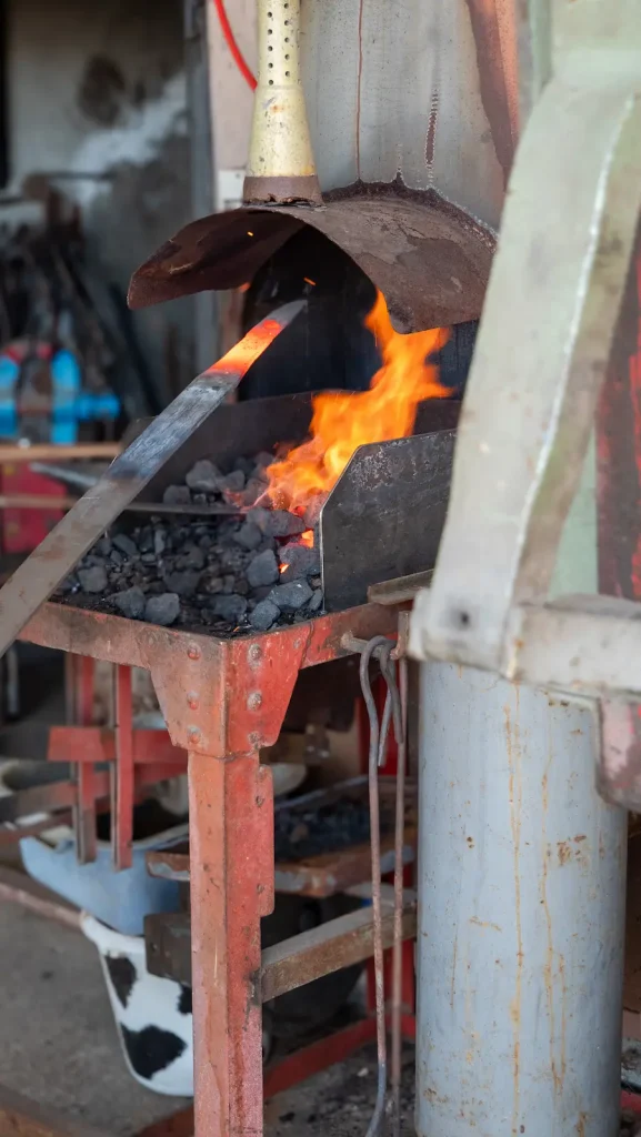fabriquer son couteau stage de forge valais
