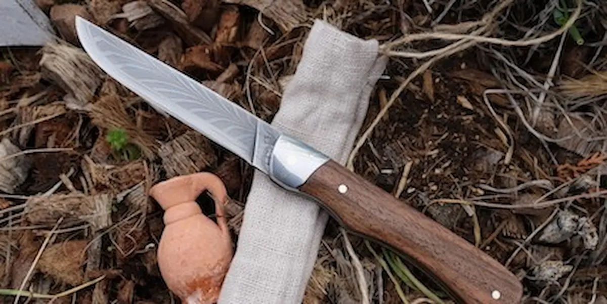 couteau fer forgé valais